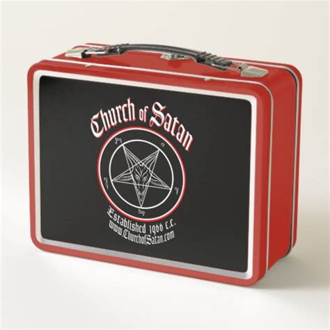 Church of Satan Baphomet Lunch Box 